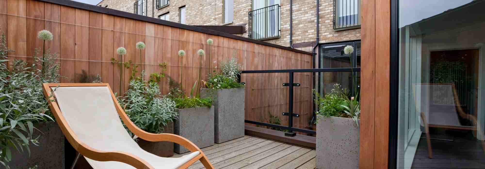 Which plants for a contemporary balcony?