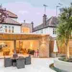 How to hide a high overlooking view in your garden?