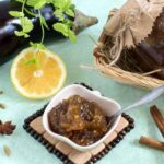 How do you make aubergine jam?
