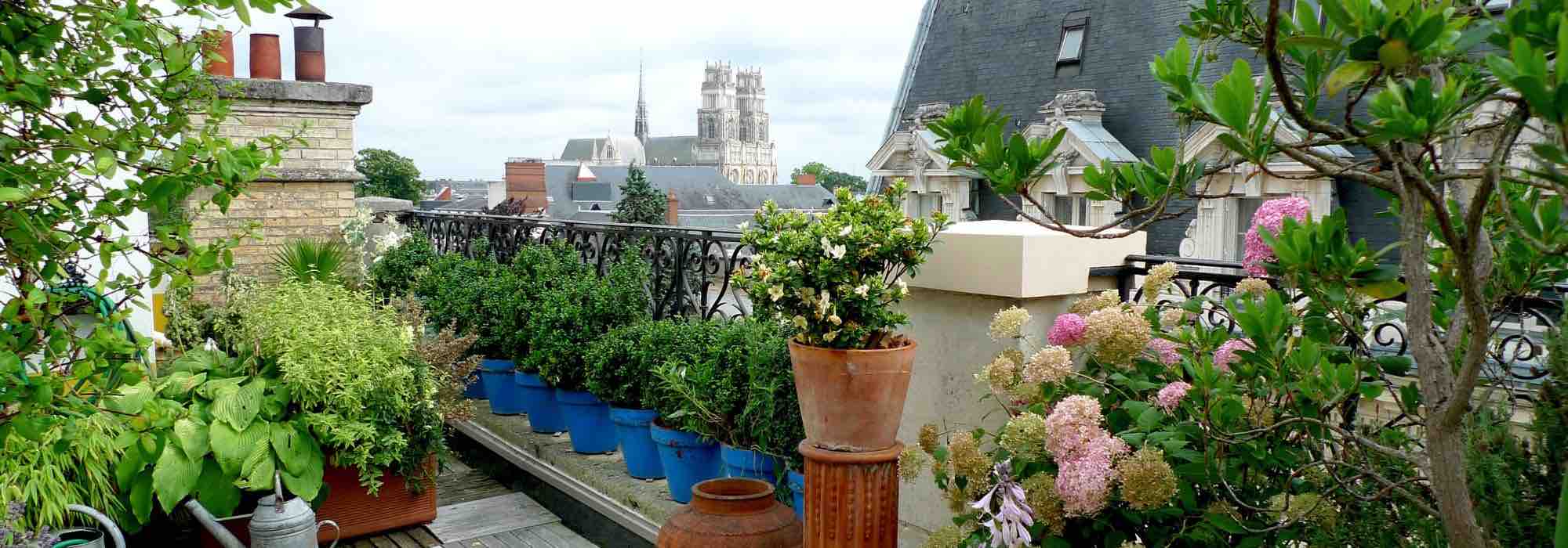 How to calculate the volume of plant pot?