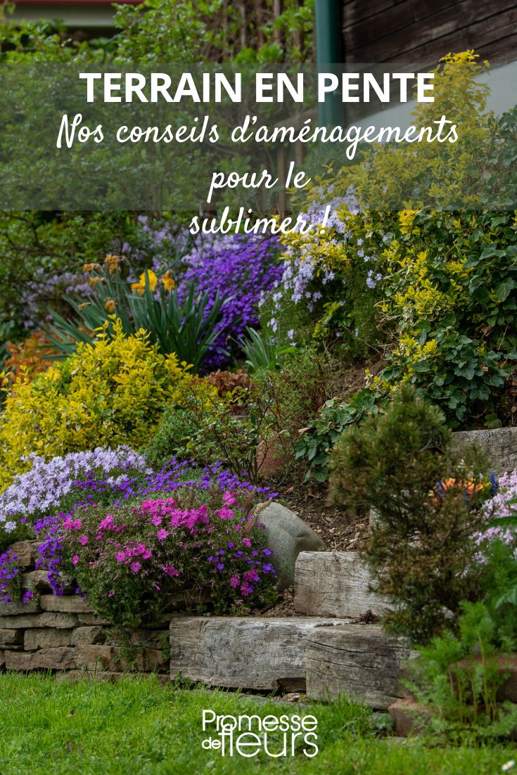 How to landscape a steeply sloping terrain