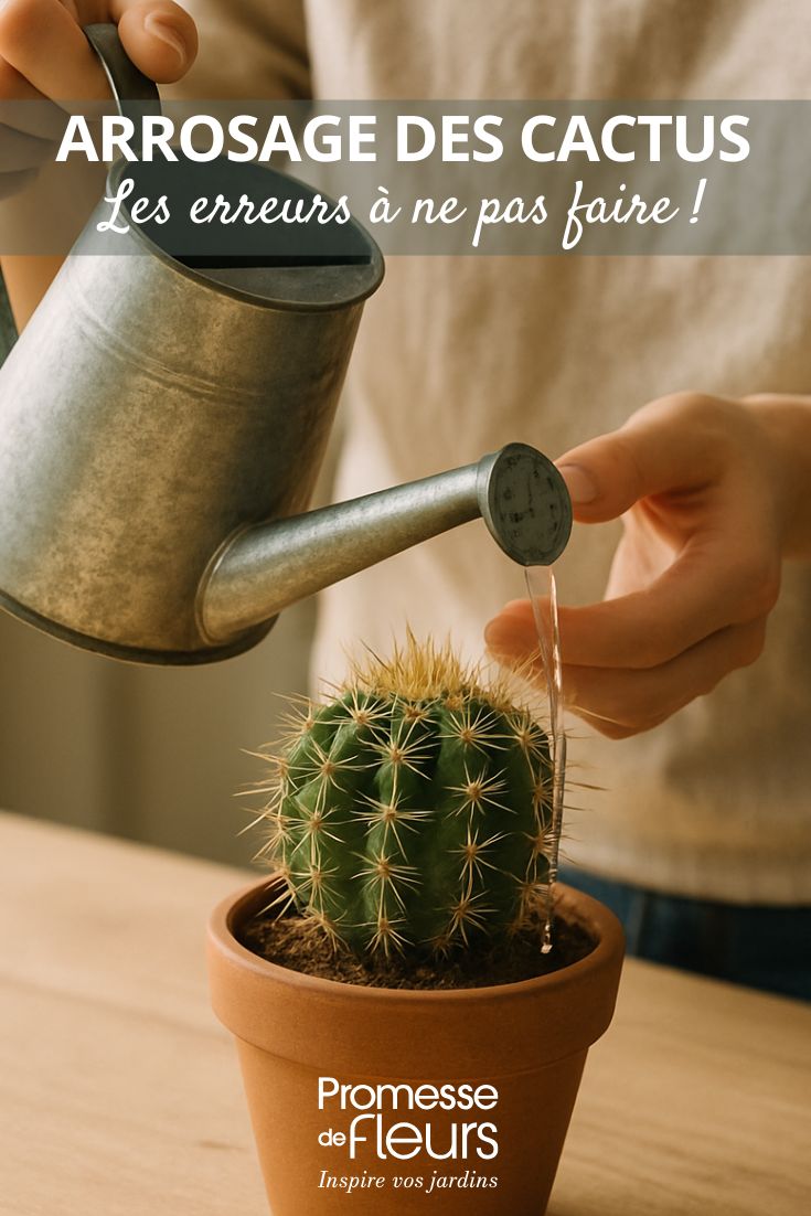 watering a cactus (AI-generated photo)