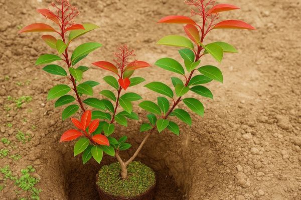 How to plant a photinia in the garden?