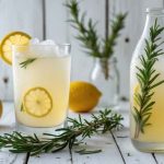 Homemade rosemary lemonade: a refreshing and natural drink