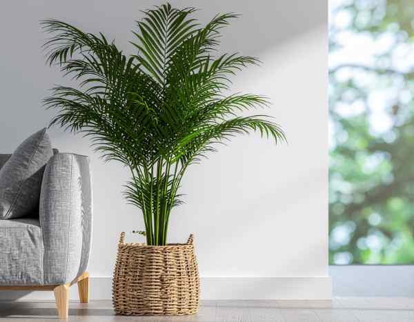 How to easily repot an indoor palm?