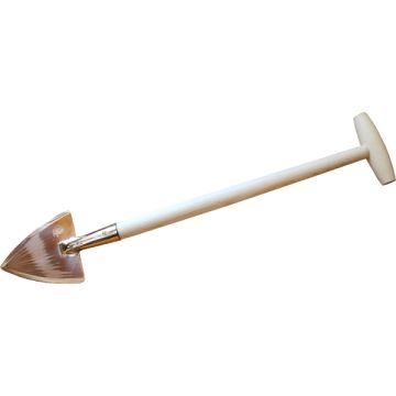 Carina Heart-shaped spade in copper - PKS Bronze range.