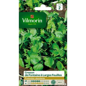 Broad Leaf Watercress - Vilmorin Seeds