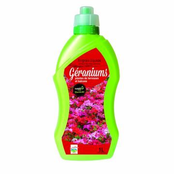 Concentrated F.PRO NPK 5-9-14 Geranium Liquid Fertilizer with Trace Elements, 1L Can