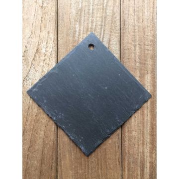 Comptoir Botanique Diamond-shaped Slate Hanging Plant Label