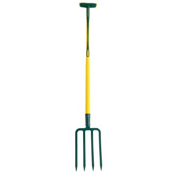 Leborgne 4-tine Garden Fork with Novagrip Handle