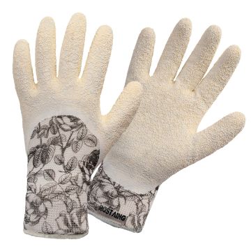 Rostaing Flower White Resistant Garden Gloves