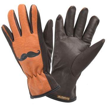 Rostaing Mister Brown Garden Gloves with Resistant Leather Palms