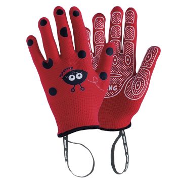 Rostaing Anabel Red Designer Gloves for Children