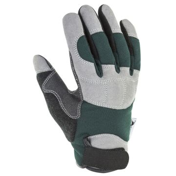 Strong Green Winter Work Gloves for Heavy Duty Jobs