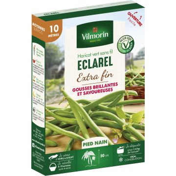 Dwarf Filet Bean Eclarel - Vilmorin Seeds