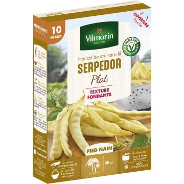 Dwarf French Wax Bean Serpedor - Vilmorin Seeds