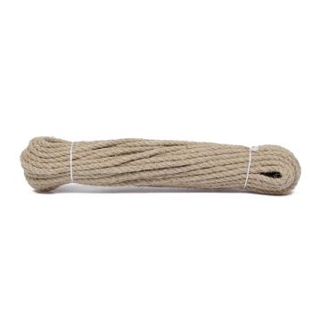Hemp cord from La Cordeline, 10m long 6mm diameter