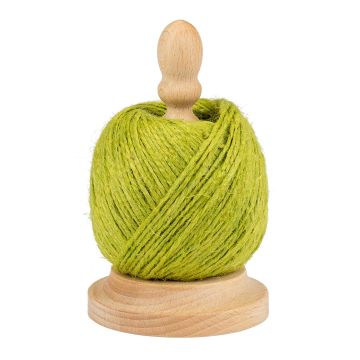 Small beech reel and Jute Twine - 100g ball Ø2mm (0in) ±75m (246ft)