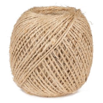 La Cordeline Jute Twine - 200g Ball Ø2mm ±150m (492ft) L/Big Shell