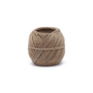 La Cordeline Food Safe Ecru Linen Cord - 100g Ball Ø1mm (0in) ±110m (361ft)