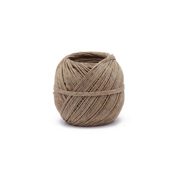 La Cordeline Ecru Linen Cord + Wire - 100g Ball Ø1.5mm (0in) ±60m (197ft)