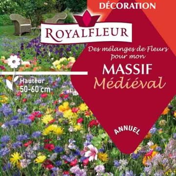Medieval flowerbed mix - Box for 8m2