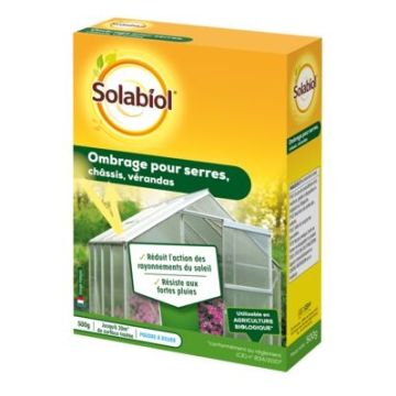 Shade for Solabiol greenhouse