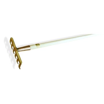 Atik Long-handled copper rake - PKS Bronze range