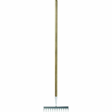Traditional stainless steel rake by Spear & Jackson