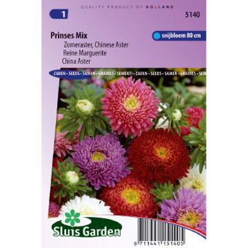 China aster Princess Mix Seeds