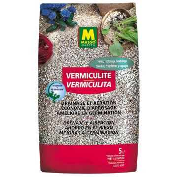 Masso Garden vermiculite in 5 litre bags