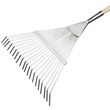 Burgon & Ball 20-tine Flat Lawn Wire Rake - RHS range