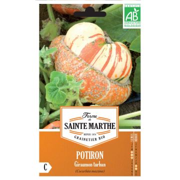 Squash Turks Turban - Ferme de Sainte Marthe Seeds