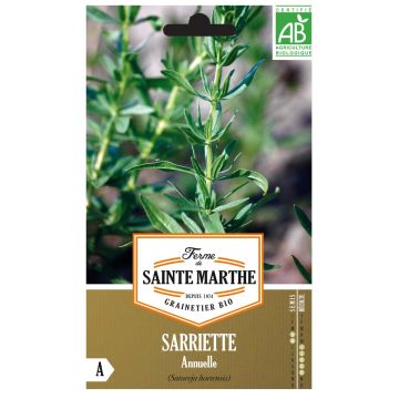 Organic Annual Savory - Ferme de Sainte Marthe seeds
