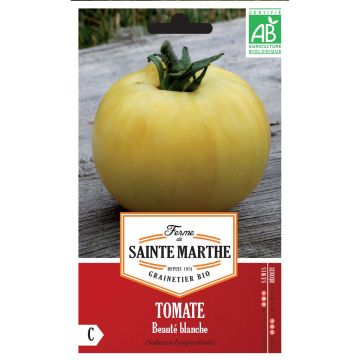 Tomato White Beauty - Ferme de Sainte Marthe seeds