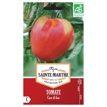 Cuor Di Bue Organic Tomato - Beefheart - Ferme de Sainte Marthe seeds