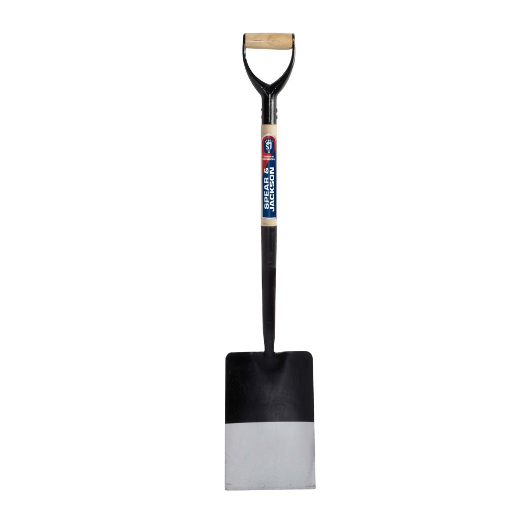 Spear and Jackson professional ultra-durable spade in semi-polished steel
