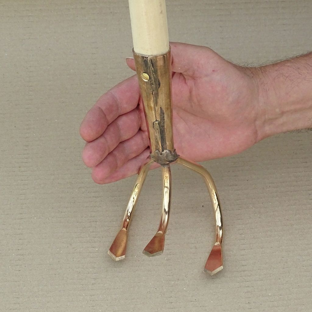 Taurus Model Copper 3-Prong Cultivator - Bronze PKS Range