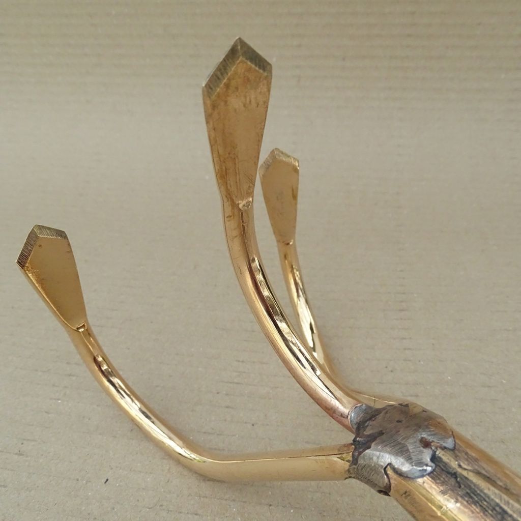 Taurus Model Copper 3-Prong Cultivator - Bronze PKS Range