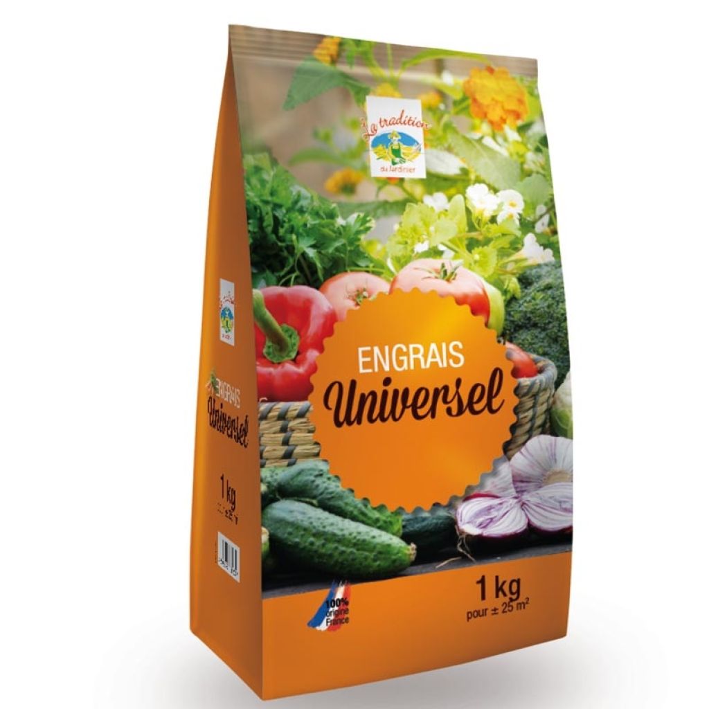 Universal fertiliser NPK 8-8-12 + 3MgO in 1 Kg mini-pack