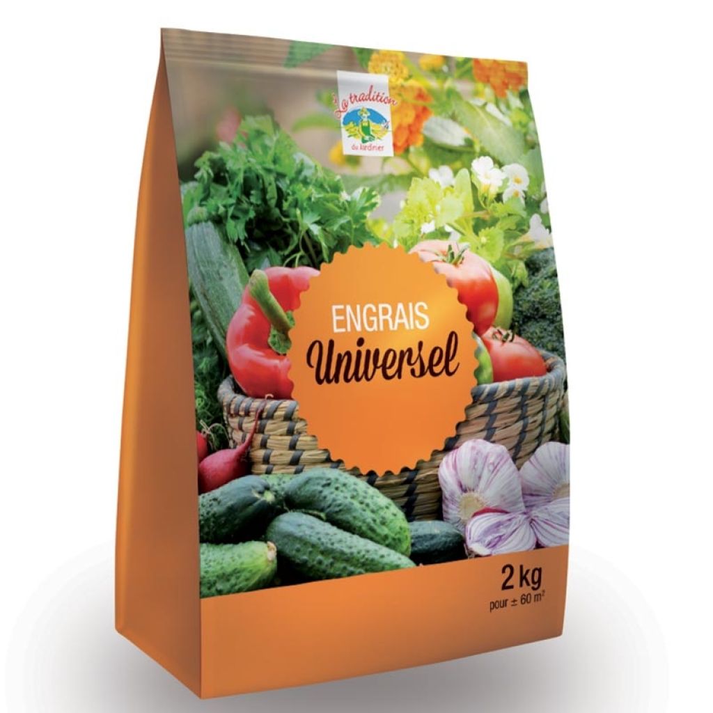 Universal Fertiliser NPK 8-8-12 + 3MgO in 2 Kg mini-pack