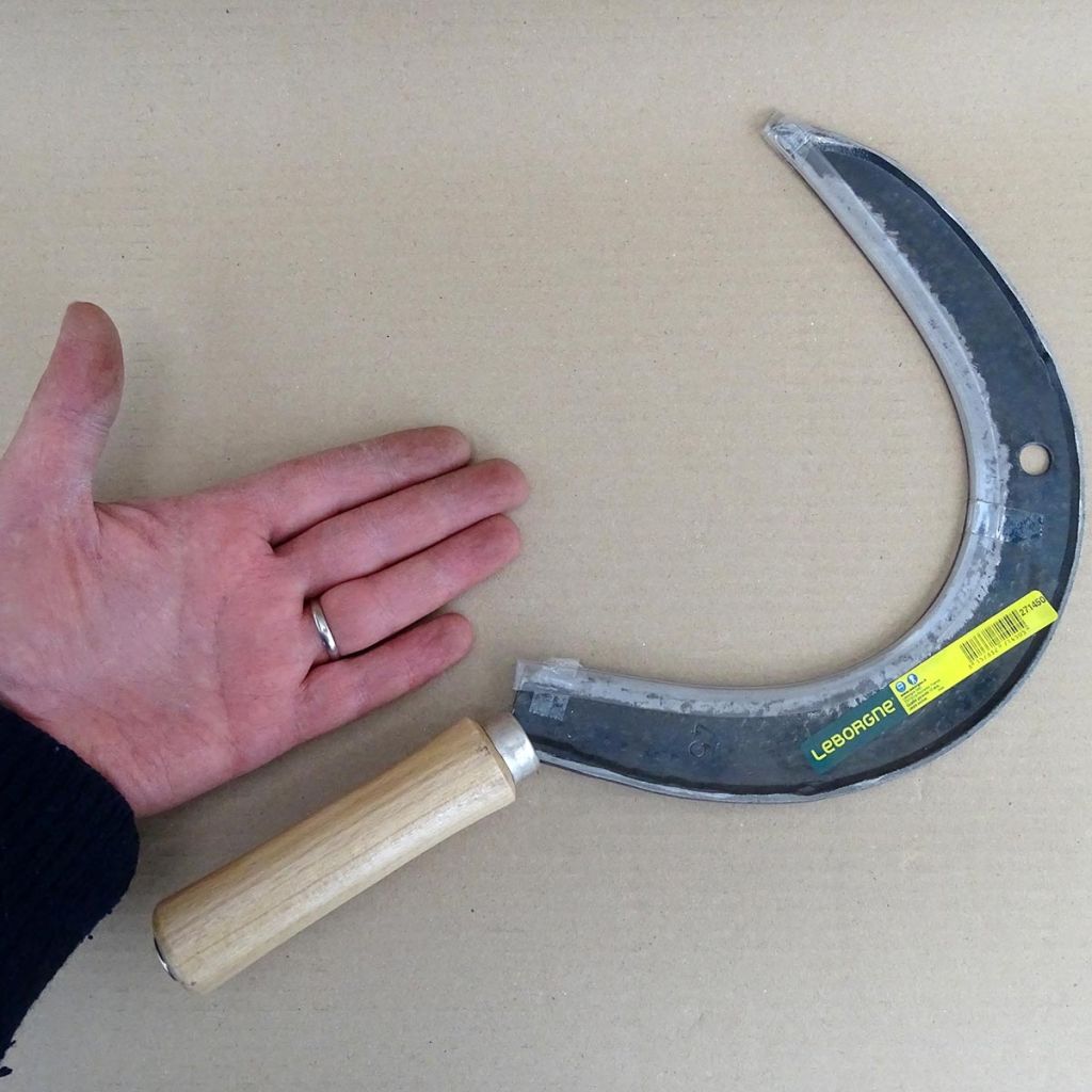 Manual herb sickle