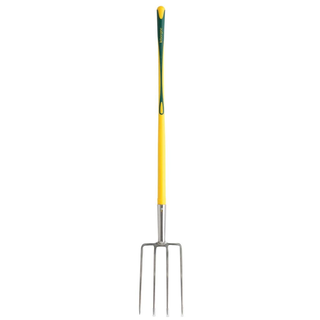4-tine stainless steel fork with Novagrip from Leborgne