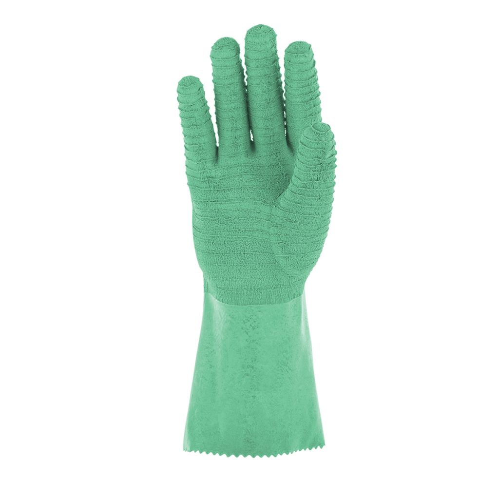 Gants de débroussaillage en latex Roncier verts - différentes tailles disponibles