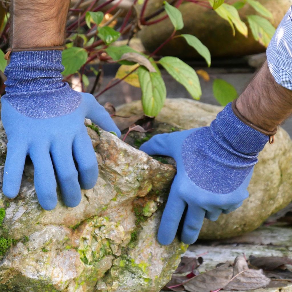 Gants étanches pour gros travaux et taille Rostaing Denim-1 bleu - différentes tailles disponibles