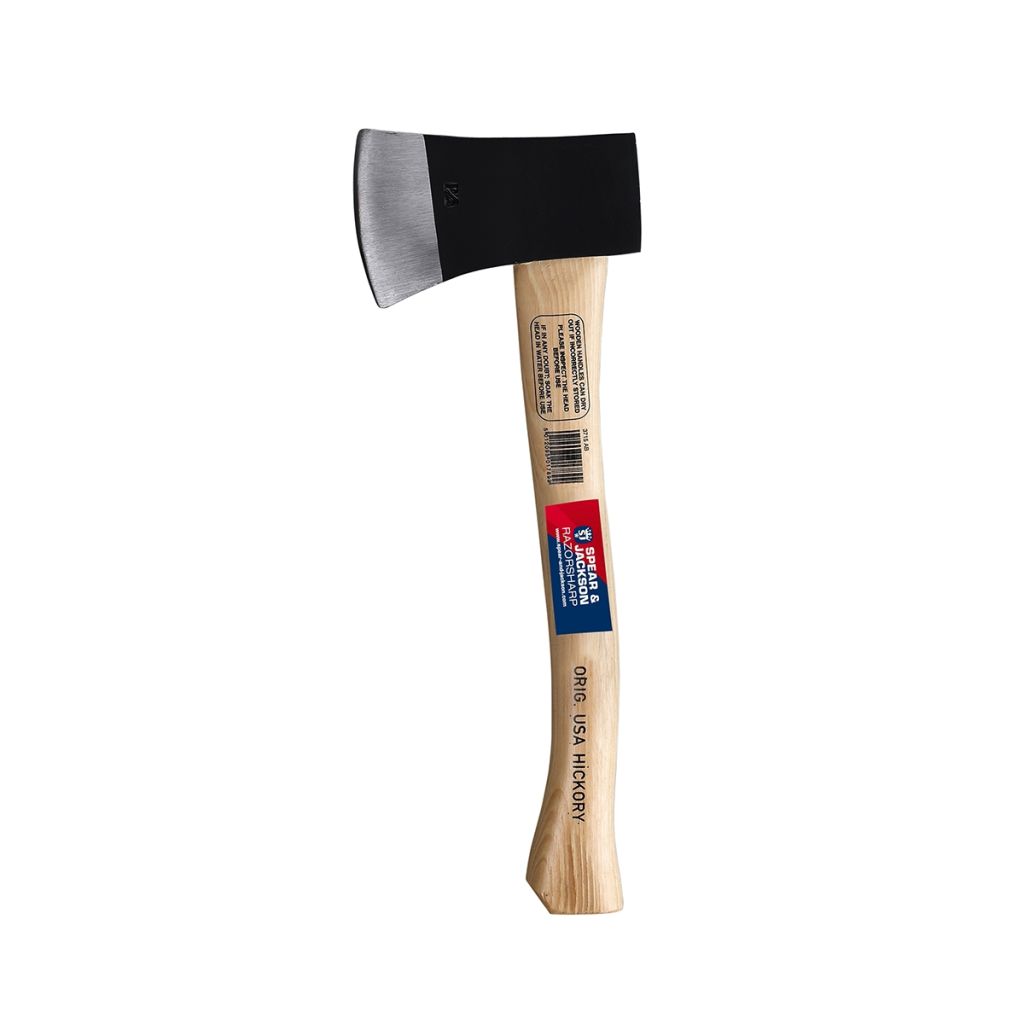 Spear & Jackson 38cm hickory handle hatchet.