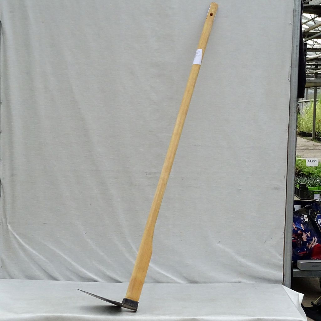 Forged steel pointed draw hoe - Gschwind artisanal range