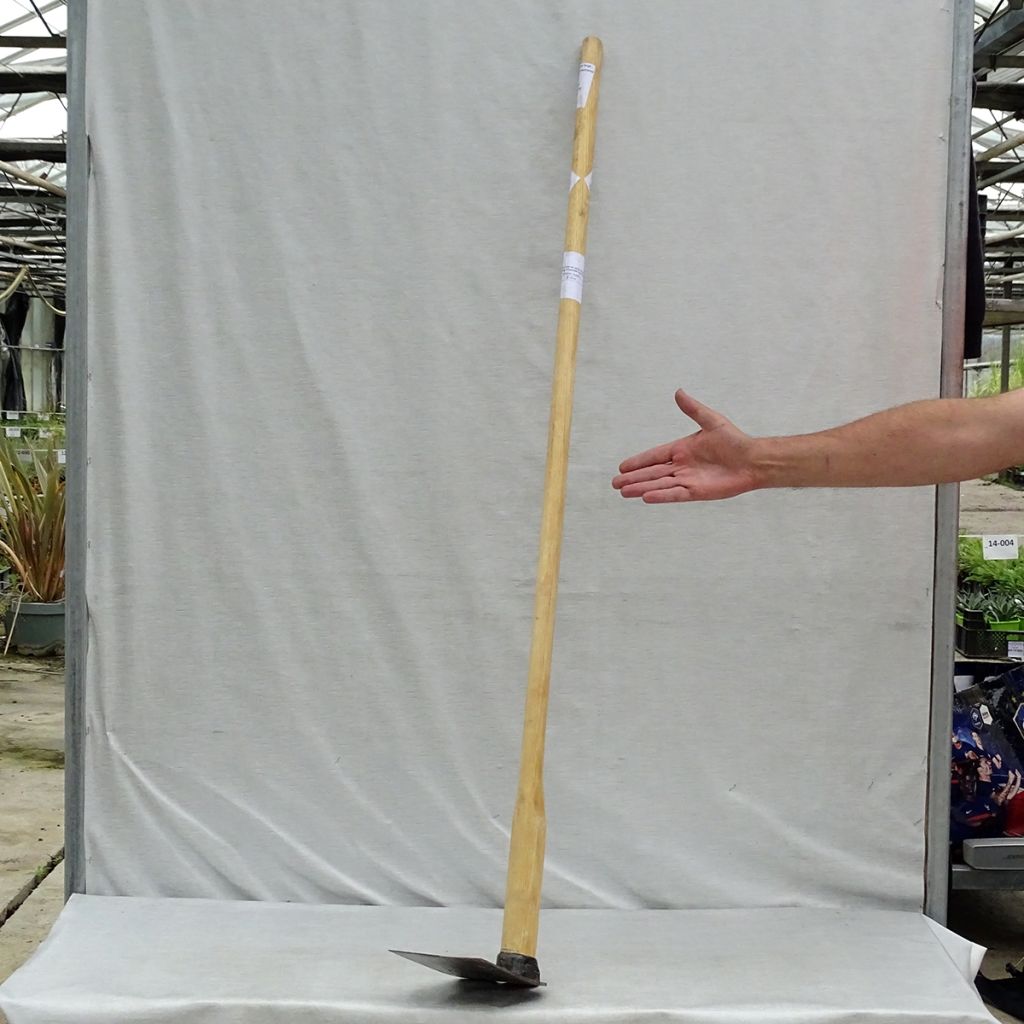 Forged steel draw hoe - Gschwind Artisanal Range