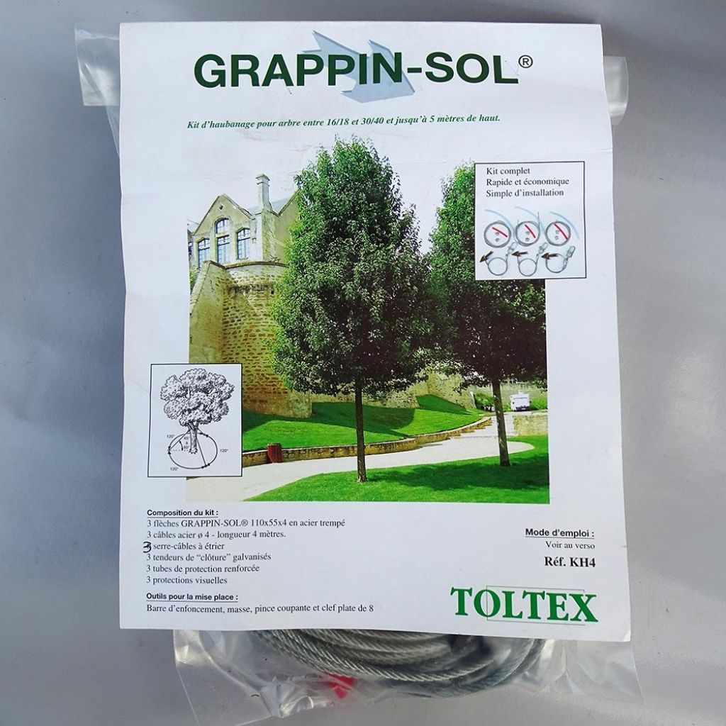 Kit haubanage pour arbres - différentes dimensions disponibles