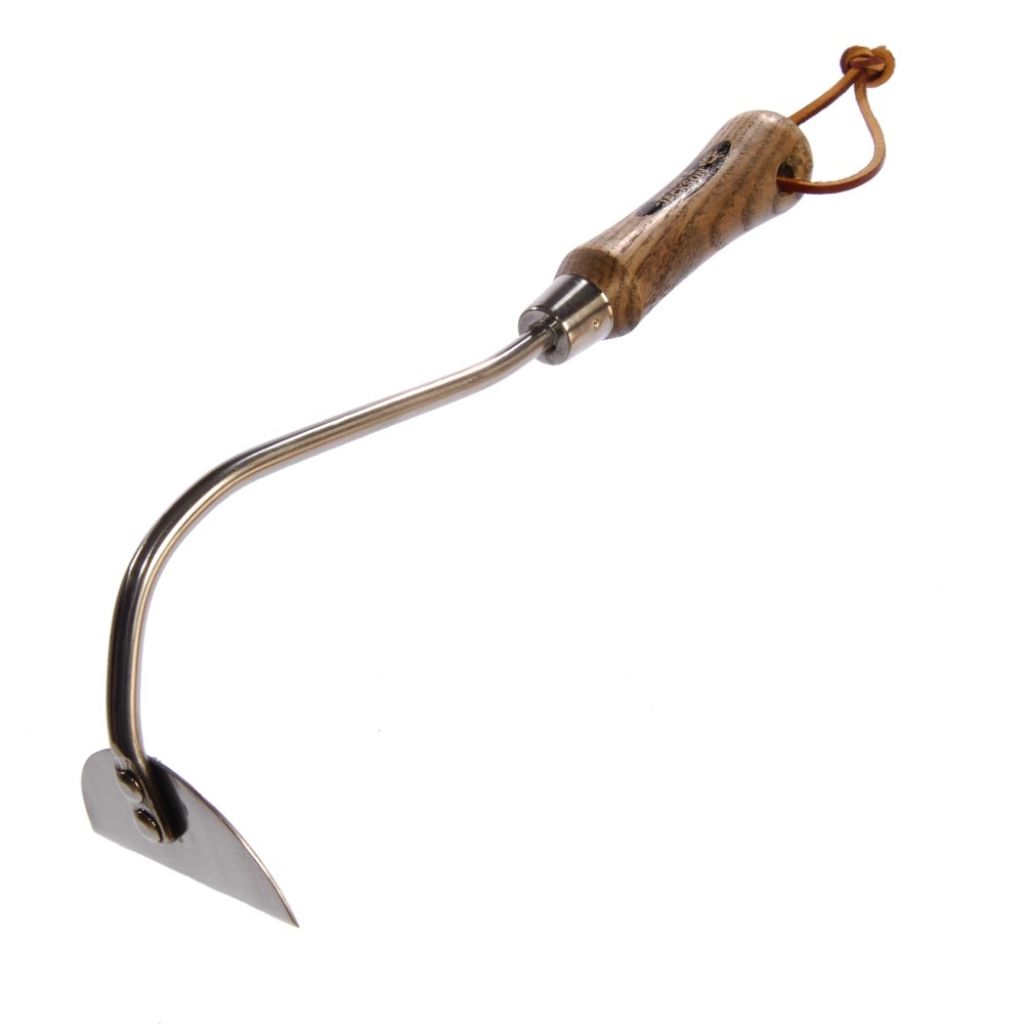 Spear and Jackson small traditional polished stainless steel onion hoe